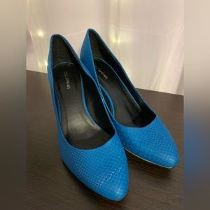 Call it Spring blue mermaid pumps size 10